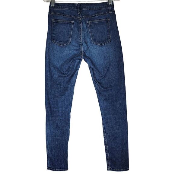 Just Black Women's Skinny Jeans Size 28 Medium Wash Blue Denim 27x27 - Picture 3 of 11